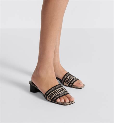 dior scarf sandals